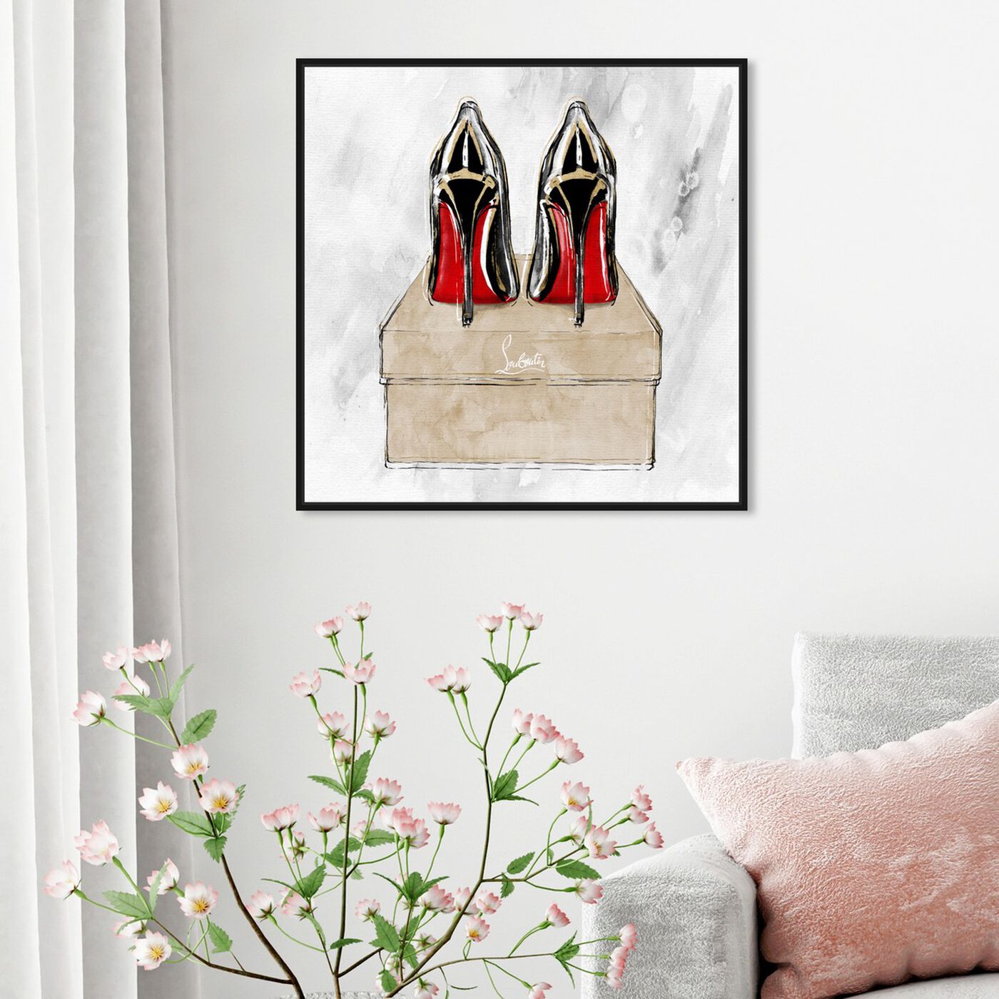 Red Heels Red Shoes | Fashion and Glam Wall Art by Oliver Gal