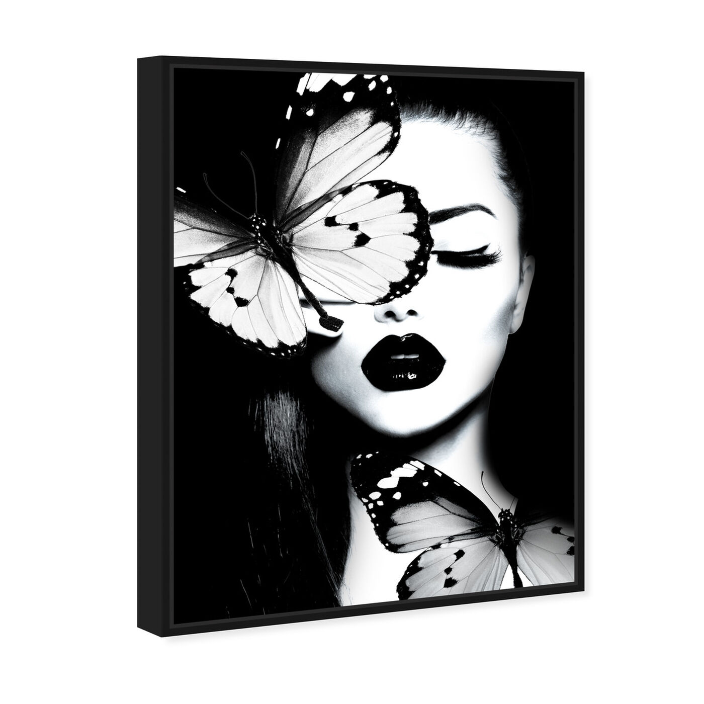 Dutchess of The Butterflies | Wall Art by Oliver Gal