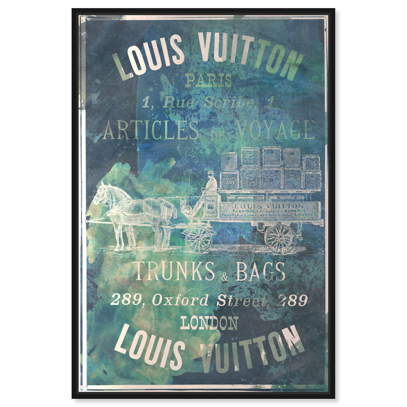 Diamonds Louis Vuitton Premium Backdrop Print and Ship