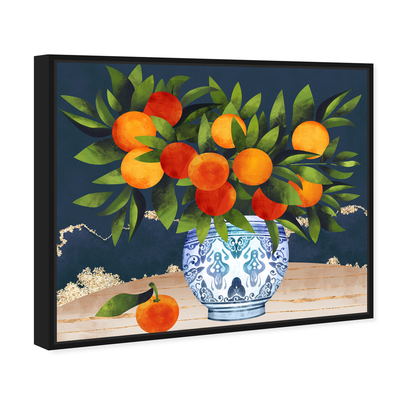 Fruits and Porcelain | Food and Cuisine Wall Art by Oliver Gal