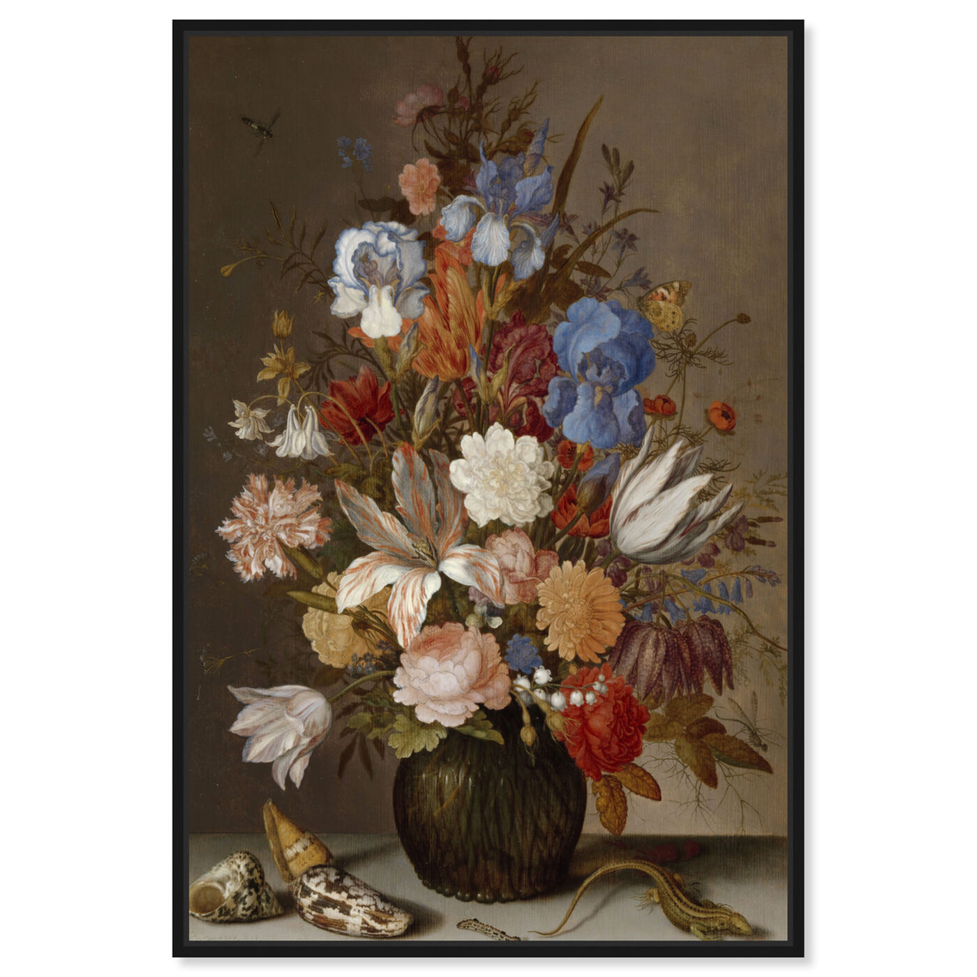 Oliver Gal Bouquet In Trunk On Canvas Painting