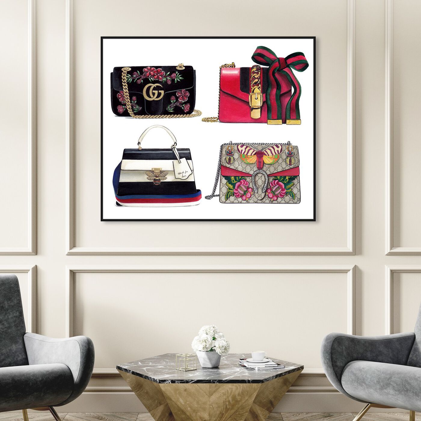 Doll Memories - Collage | Fashion and Glam Wall Art by Oliver Gal