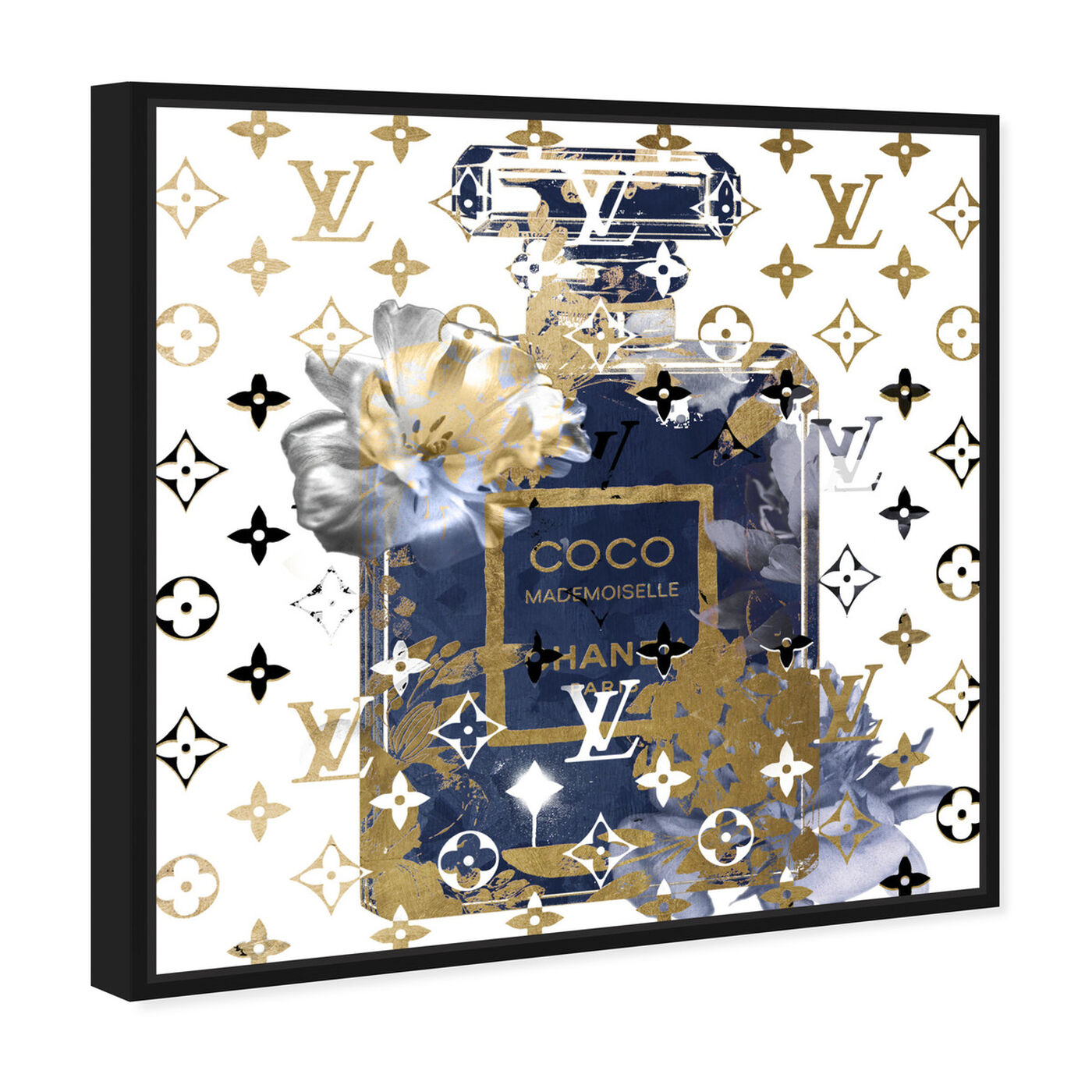 Coco Blinded Love Sapphire | Wall Art by Oliver Gal