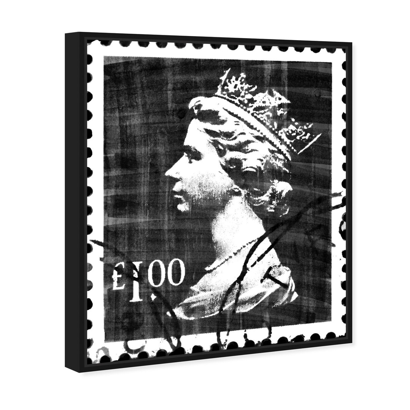 Angled view of Save The Queen Two featuring advertising and posters art.