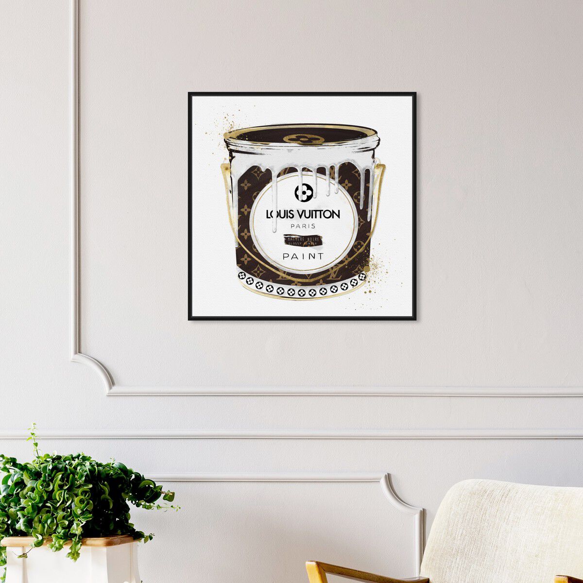 Luxurious Paint Can | Fashion and Glam Wall Art by The Oliver Gal