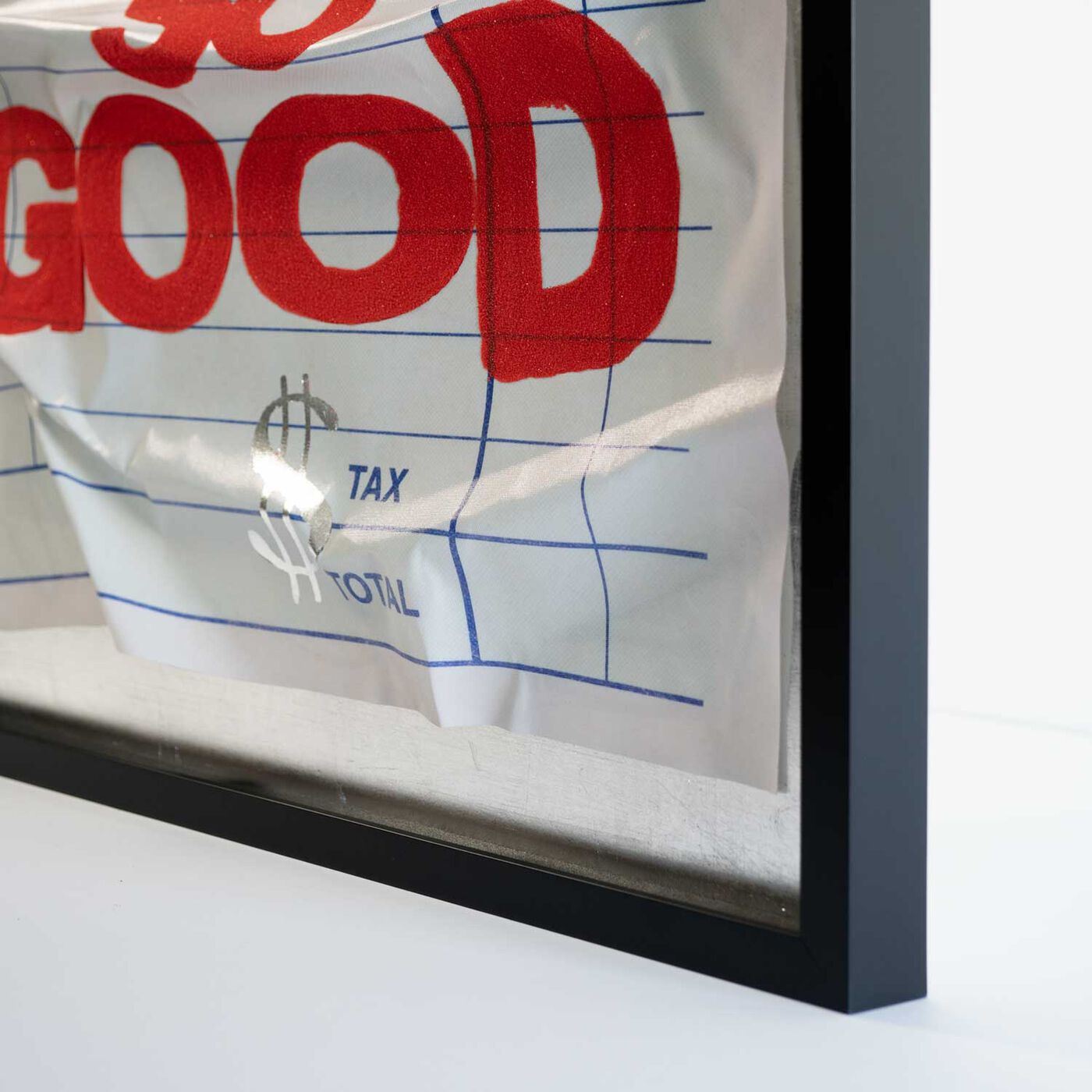 Corner view of Look Good - Limited Edition art.