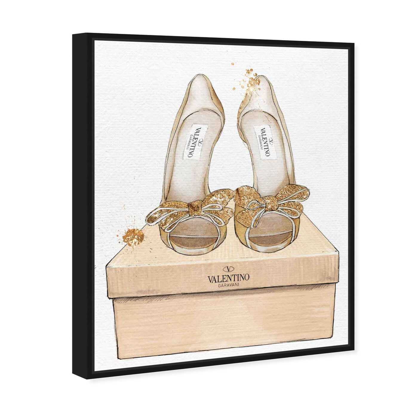High Heels & Big Bows | Fashion and Glam Wall Art by Oliver Gal