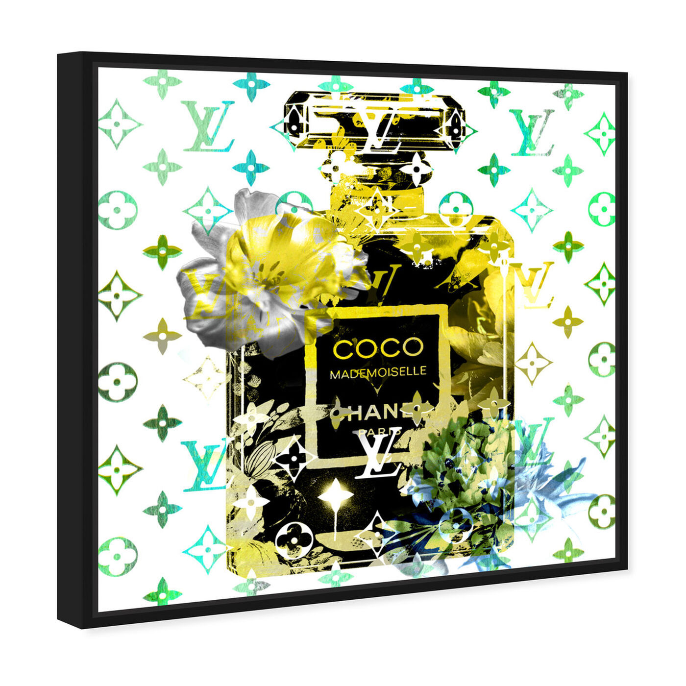 Coco Blinded Love Lime | Fashion Art by Oliver Gal
