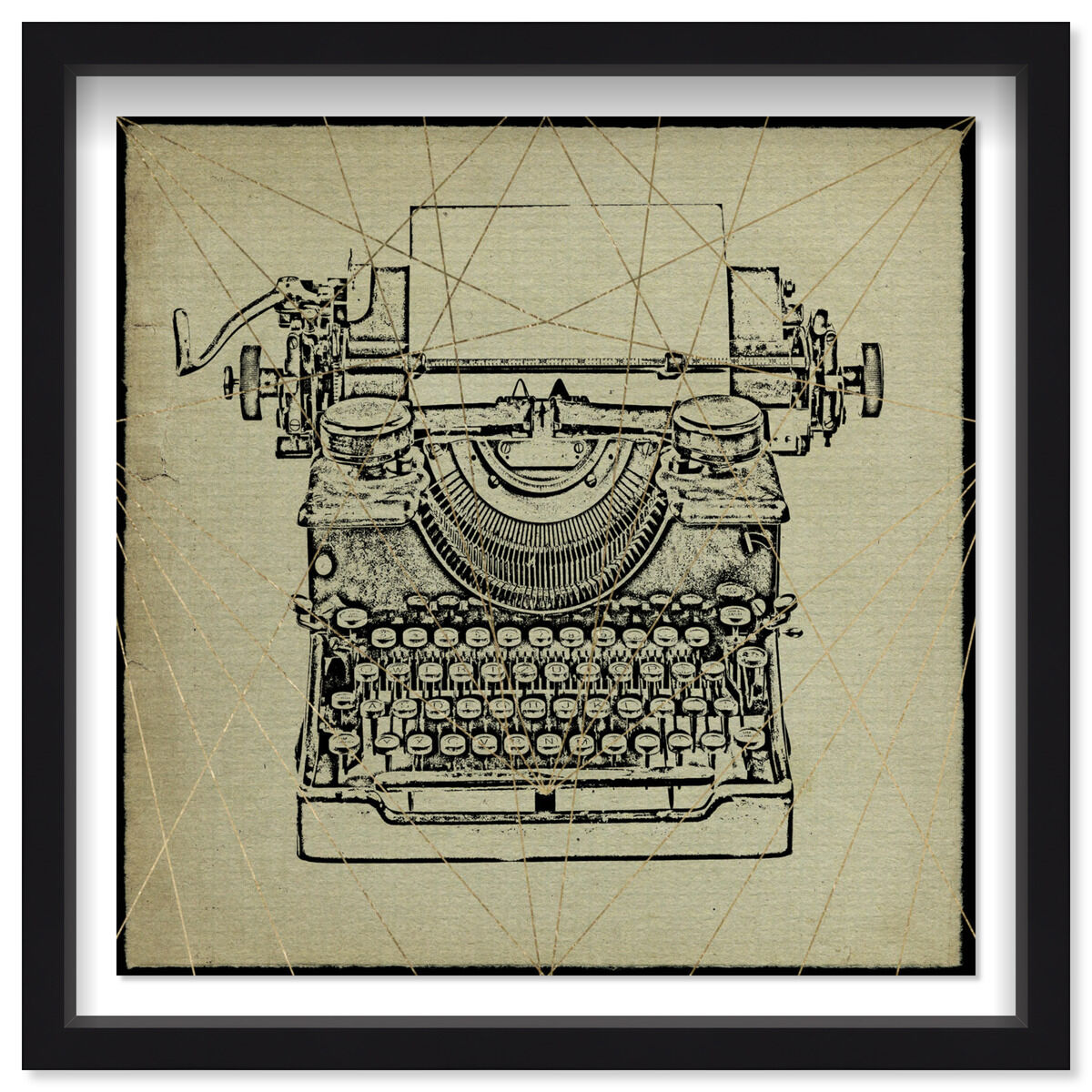 Classic Typewriter Print | Wall Art by Oliver Gal