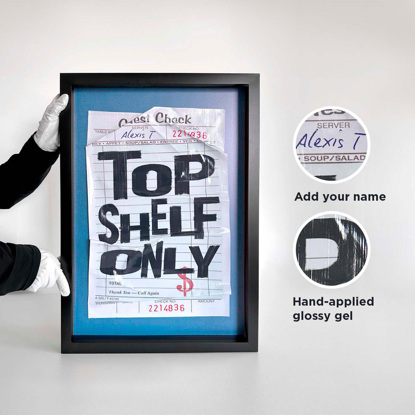 Info view of Top Shelf - Limited Edition art.