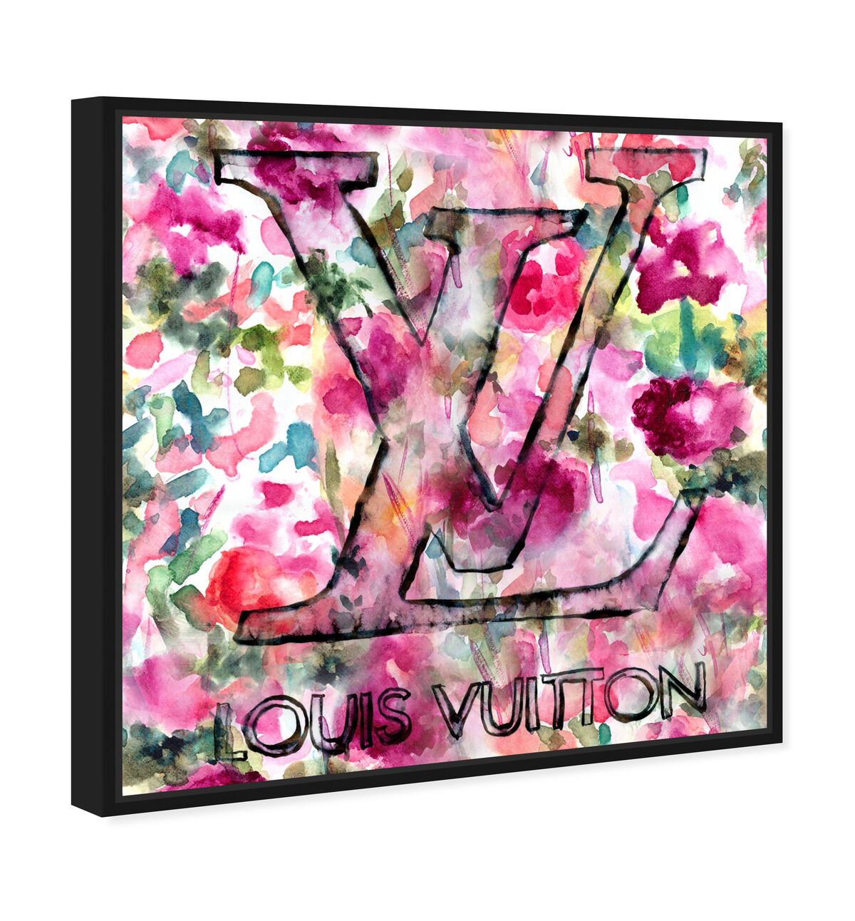 Louis Vuitton Black And White Canvas Print  Julie Schreiber  iCanvas