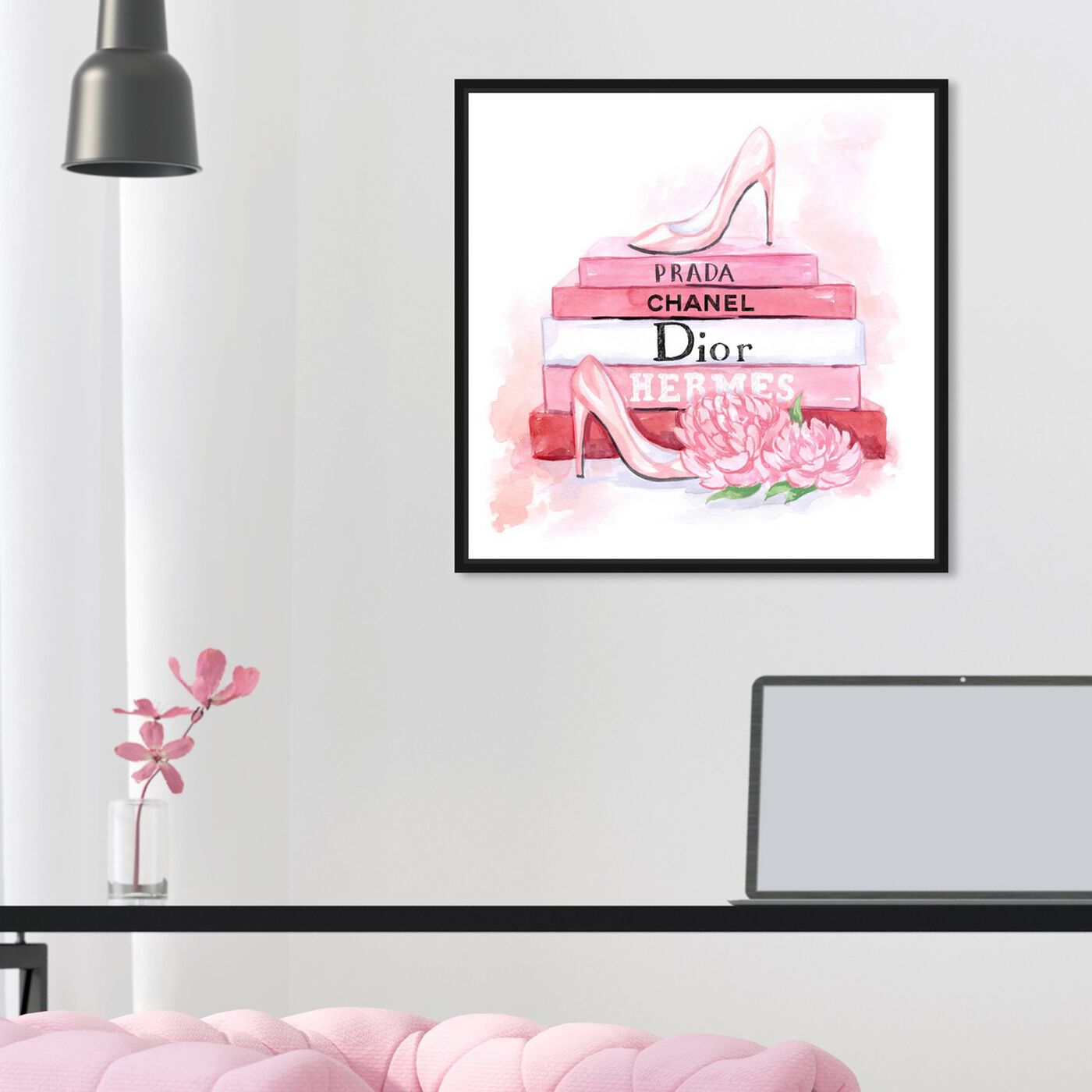  Fashion Bookstack Pink Bow Shoes, Diva Fashion Wall Art Prints,  Girl Boss Art, Fashion Wall Decor, Watercolor Glam Print Art - 11x14 Poster  Print - Unframed: Posters & Prints