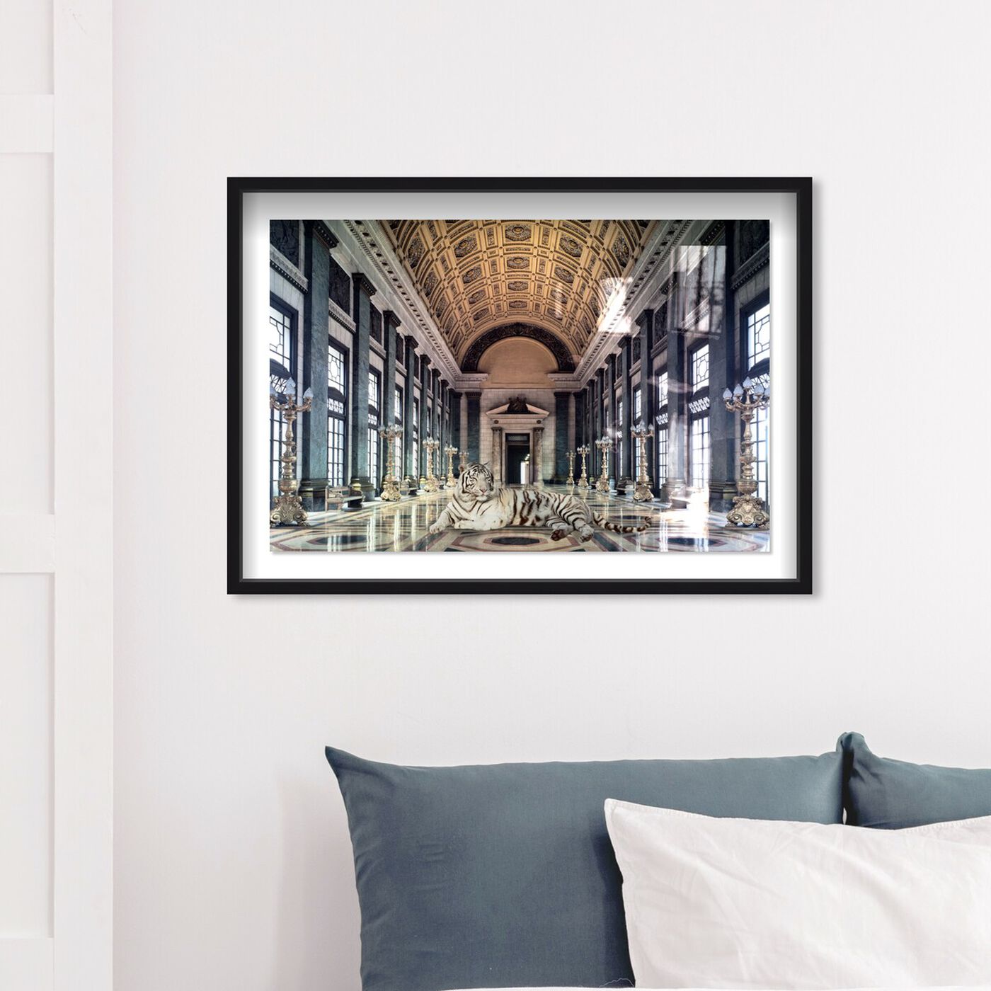 Hanging view of Resting in my Palace featuring architecture and buildings and structures art.