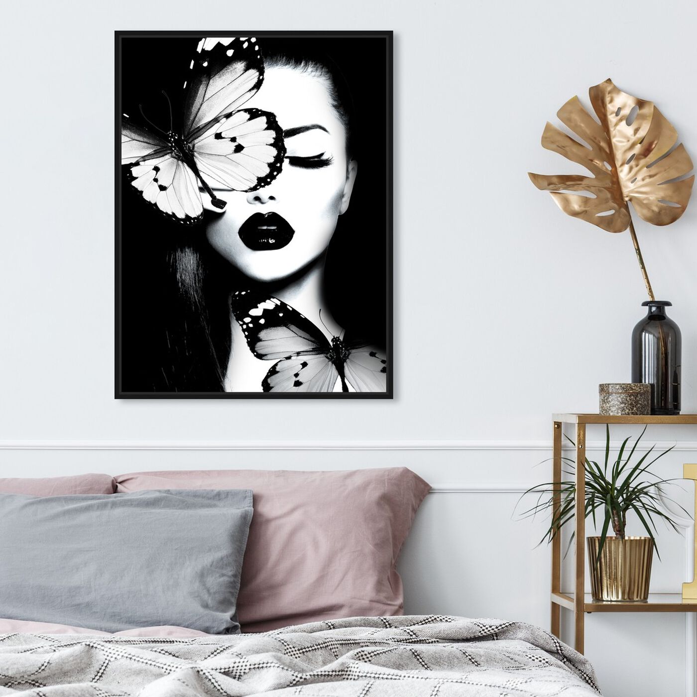 Dutchess of The Butterflies | Wall Art by Oliver Gal
