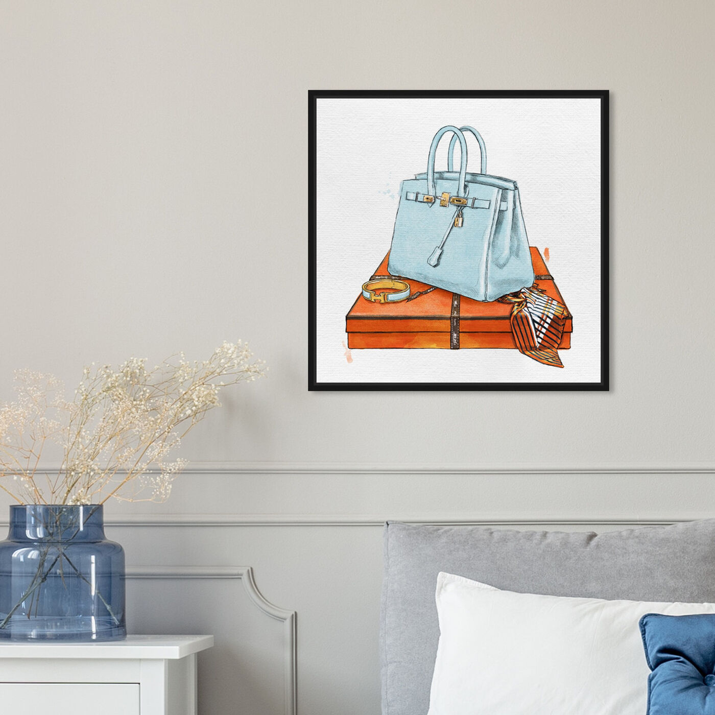 Oliver Gal The Royal Luggage Canvas Wall Art - #23H97