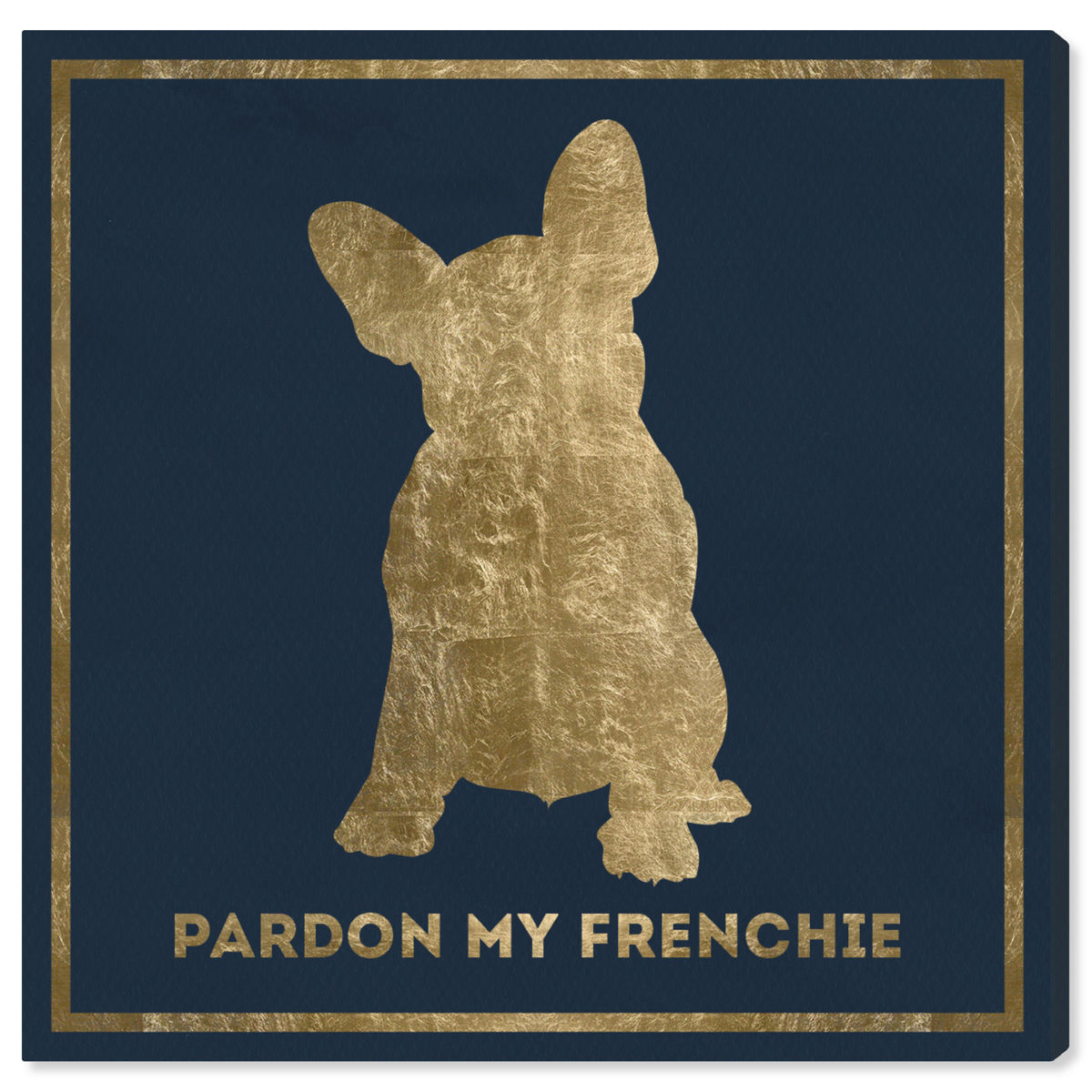 Frenchie | Typography and Quotes Wall Art by Oliver Gal