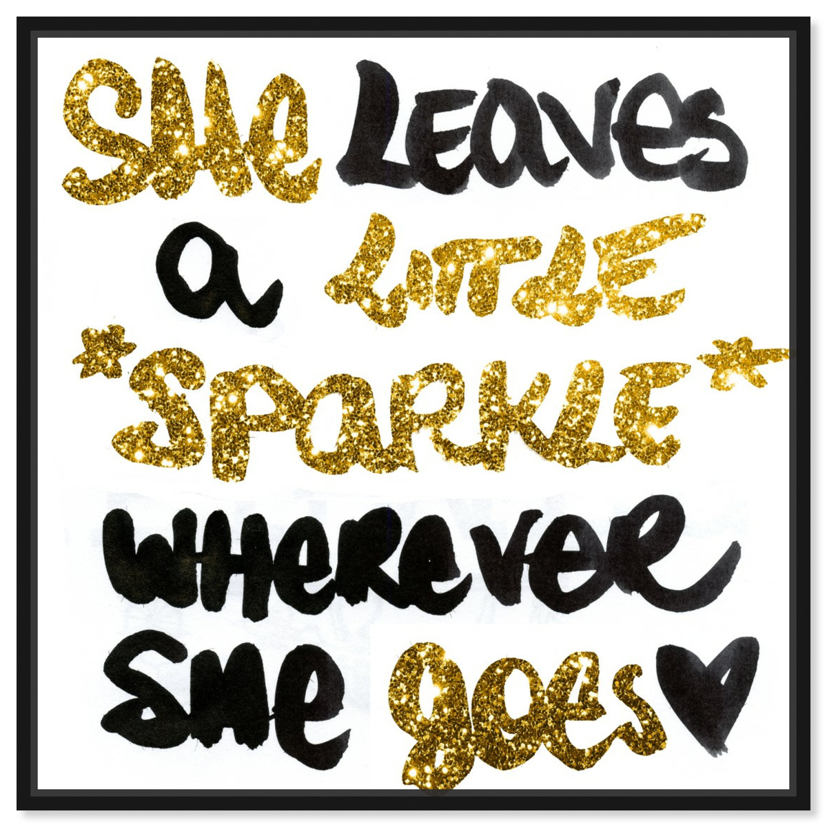 Little Sparkle | Wall Art by Oliver Gal